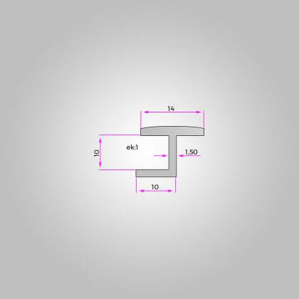 10mm Z Profil a