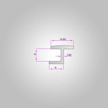 8mm Z Profil a